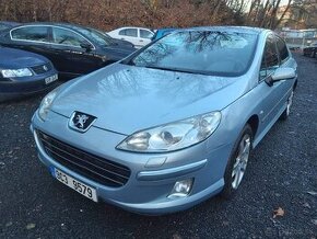 Peugeot 407 2.0HDI 100kw STK 8/2025 xenony digiklima polokůž