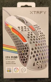 XTRFY M4 RGB retro edition gaming mouse