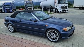 BMW 330 Ci Cabrio., E46,  6st.manuál, 175tkm, Mystic blau