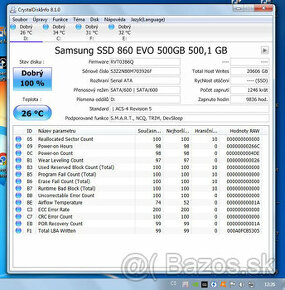 2.5" SSD  Samsung SSD 860 EVO 500 GB SATA 3