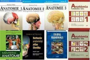 Predám rôzne knihy a atlasy z anatómie PDF