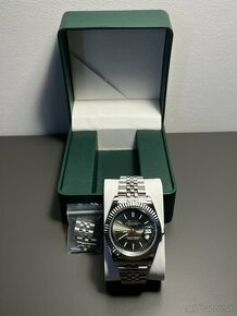 Seiko mod datejust green - 1