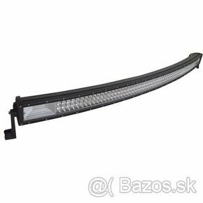 405W LED rampa trojradová zakrivená 83 cm