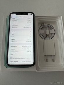 Apple iPhone 11 256gb Green zdravie 100% ako NOVY