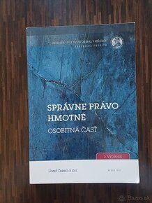 Tekeli a kol: Spravne pravo hmotne - Osobitna cast (2. vyd)