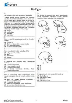 SCIO- priprava- 24testov- BIO/CHEM