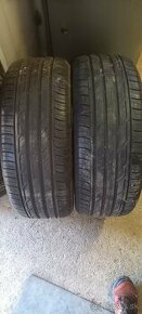 Predám letné pneu Bridgestone 225/55r17 97w