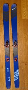 Skialp lyze Down - set - Countdown 189cm, pod viazanim 114mm - 1