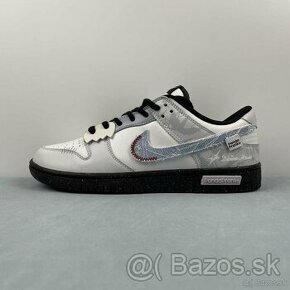 tenisky nike dunk low bielo- čierne