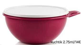 kuchtik 2.75L tupperware