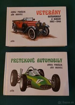 Dve klasické knihy o veteránoch a pretekárskych automobiloch - 1