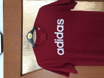 ADIDAS originál bordo damske tricko S/M