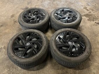 ORIGINAL Volkswagen ID4 disky 5X112 R19 ZIMA dvojrozmer - 1