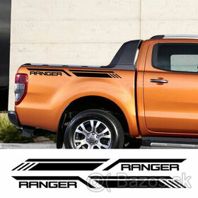 FORD RANGER NÁLEPKY NA KORBU PÁR 120 X 8CM