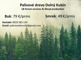 Palivové drevo smrek/buk