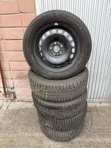 Zimne pneumatiky CONTINENTAL 215/60 R16 na diskoch 5x112