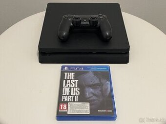 PlayStation 4 Slim 500GB + Last of Us Part II + DualShock 4