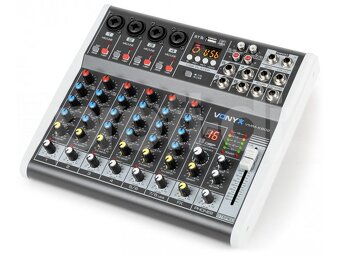 Mixážny pult Vonyx VMM- K 802, 8 Channel Muzic Mixer