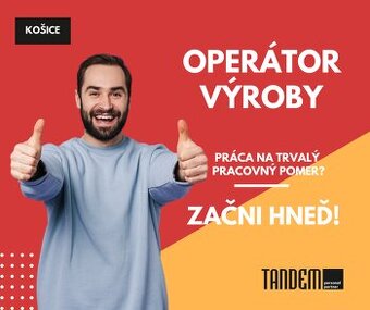 Operátor/ka výroby v Košiciach