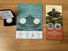 10 euro 2023 Slovensko PROOF, Československý rozhlas