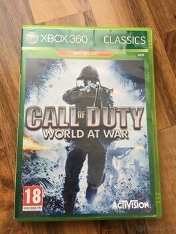 Predám Call of Duty World at War pre XBOX 360