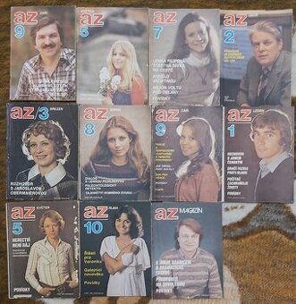 PREDÁM ČASOPISY AZ MAGAZÍN Z ROKOV 1979 až 1987