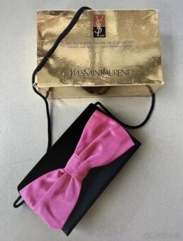 Vintage YSL velvet handbag