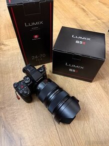 Panasonic S5 II + Objektív Panasonic 24-70 2.8 - TOP stav