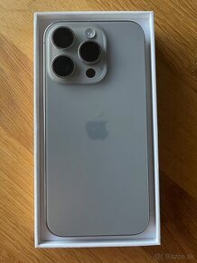 Apple iphone 15 Pro prírodný titán