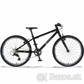 Kubikes 24 L čierny detský bicykel