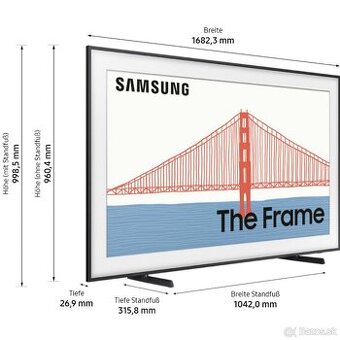 Predám TV Samsung The Frame 1100