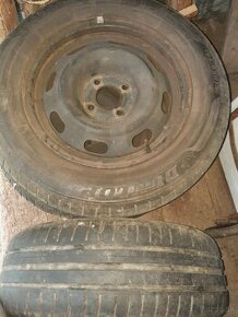 Letne pneu s diskami.