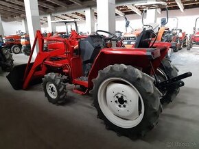 Malotraktor Yanmar F195D + originál čelný nakladač