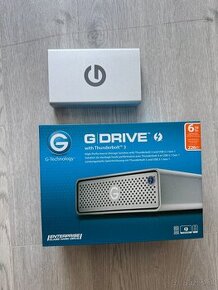 Predám externý pevný disk G-Drive s kapacitou 6TB