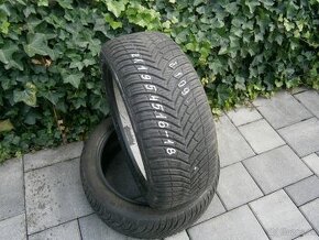 Predám 2x celoročné pneu Kleber 195/45 R16 84HXL