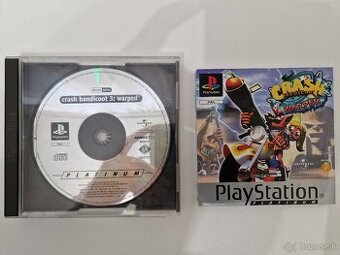 Crash Bandicoot 3 Warped PS1(funguje aj na PS3)