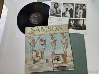 SAMSON   „Shock Tactics“  /RCA 1981/+ insert, s fotkami  .