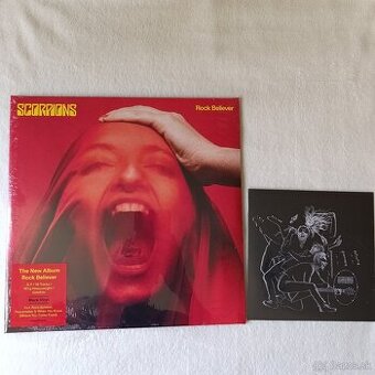 SCORPIONS - 3 LP Rock Believer Deluxe