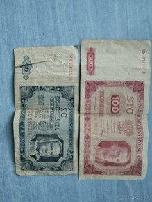 Predám bankovky poľský zlotý rok 1948