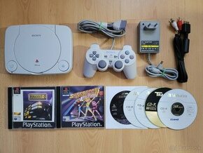 Predám Playstation 1 (PS One) + hry zadarmo