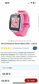 Vzech detske smart hodinky