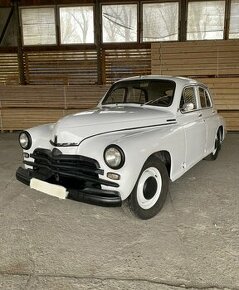 GAZ M-20 POBEDA 2.1 1951 BIELE ŠPZ / PLNEPOJAZDNÉ - 1