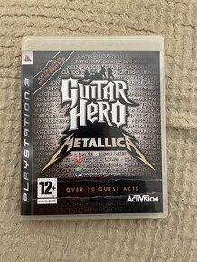 Metallica guitar hero ps3