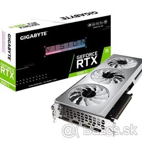 Predám GIGABYTE GeForce RTX 3060 Ti VISION OC 8G