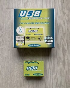 USB-MIDI prevodník MIDISPORT 2x2