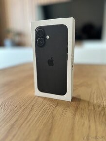 iPhone 16 256 gb Black - nerozbalený, záruka