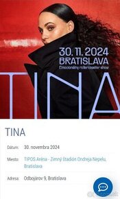 Koncert Tina 30.11.