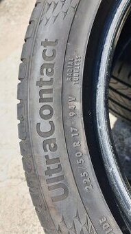 Pár letných pneumatík Continental ULTRACONTACT 225/50 R17 94