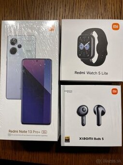 Xiaomi Redmi Note 13 Pro+ 512GB + Buds 5 + Watch 5 Lite