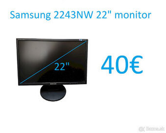 Samsung 2243NW monitor